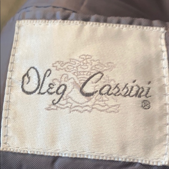 Oleg Cassini wool suit jacket - Picture 5 of 7